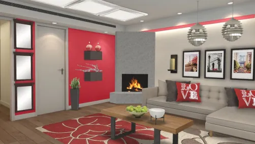 Basement Living Room