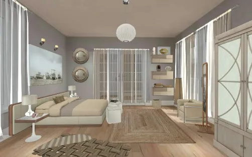 Lighter bedroom