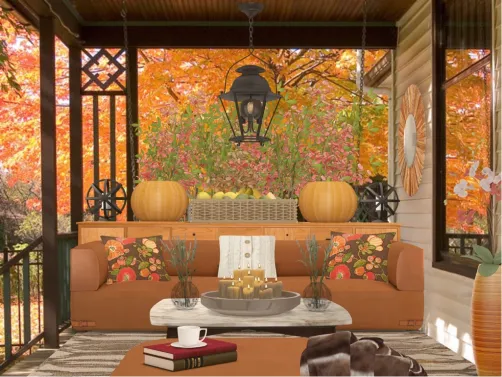 Fall Porch