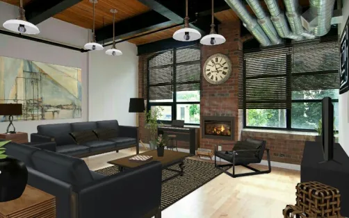 Industrialized Room