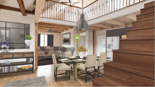 living room 