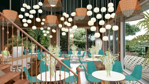 A combination of classic and modern dining place