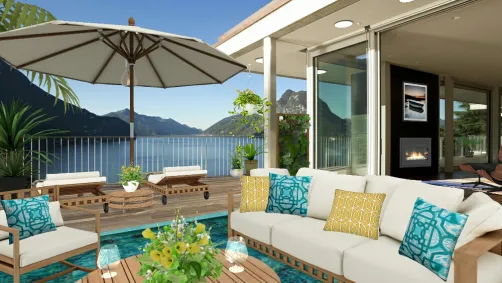 Outdoor porch