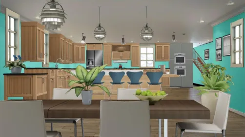 Large kitchen