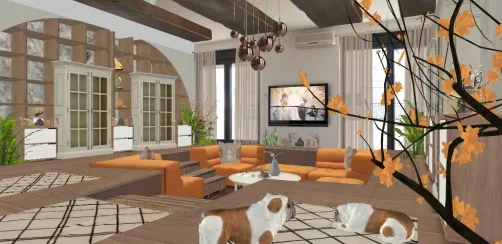 The slightly unusual design of the living room is doesn't hurt 😊🥰😋