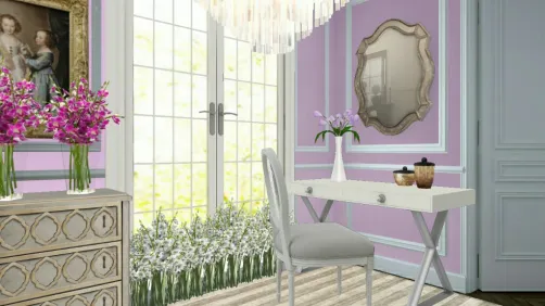 Chic & Luxury French room