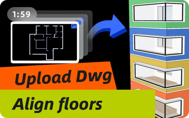 How to import single/multiple dwg files to generate rooms?