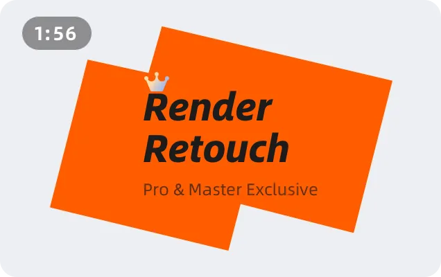 如何修飾渲染後的圖片？