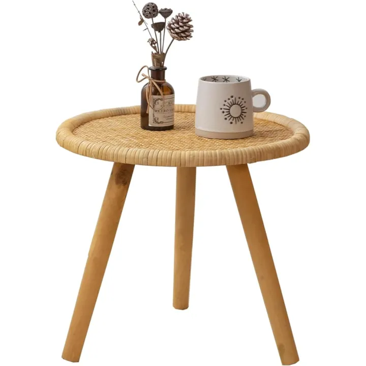 HuiDao Rattan Round Coffee Table