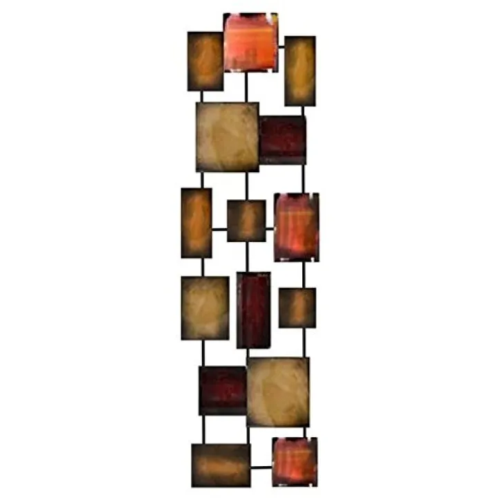 Hosley's Metal Wall Décor 35" High.Can be Used as a Decorative Centerpiece Anywhere in Your Home. Ideal Gift for Home, Weddings, Party, Spa, Meditation, Home Office O4