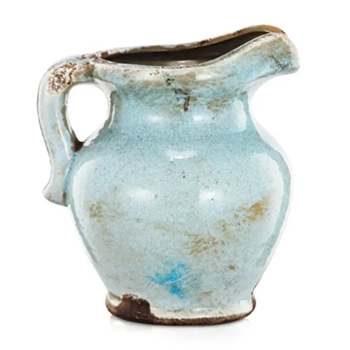 A&B Home, 8 by 9-Inch Terracotta Vase