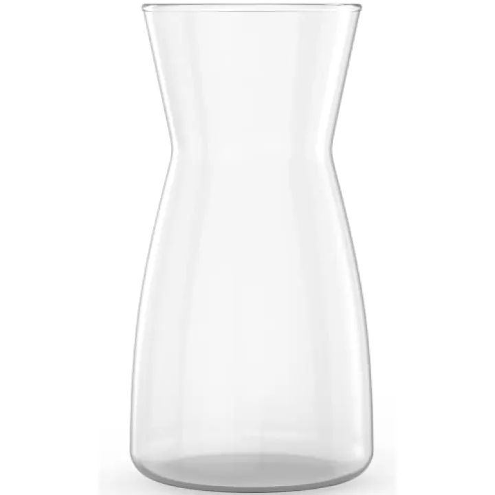 Premium Quality Glass Vase - Clear Vase, Crystal Glass Flower Vase for Rustic Home Decor, Decorative Vases for Flowers for Modern Farmhouse, Glass Vase Ideal for Shelf, Mantle, Table Entryway Decor