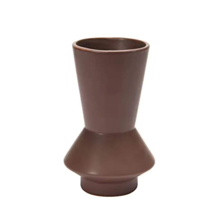 Bloomingville Stoneware Vase, 5" L x 5" W x 8" H