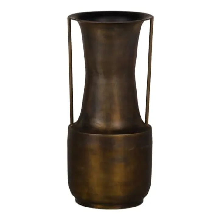 Golden Metal Vase 20 x 20 x 44 cm