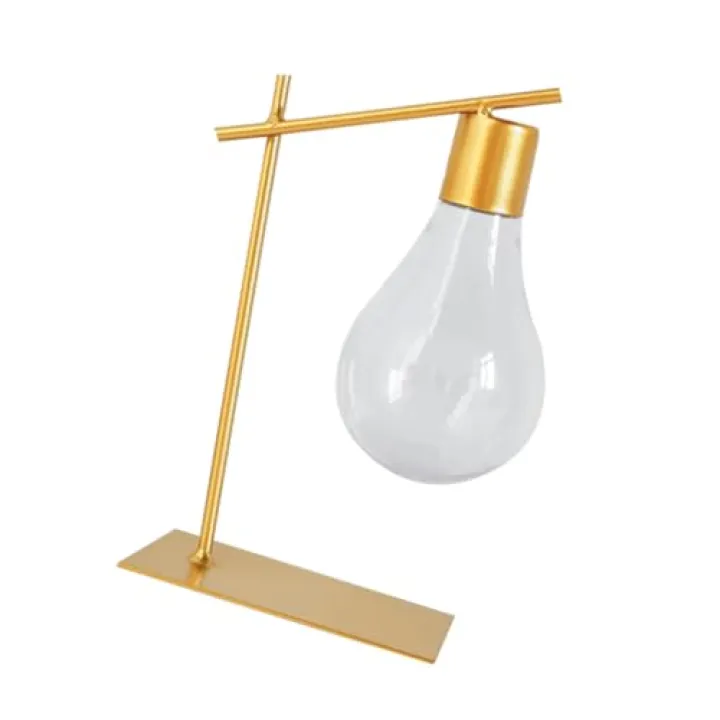 Cabilock Stylish Light Bulb Vase Flower Holder for Decor for Bouquets and Flowers