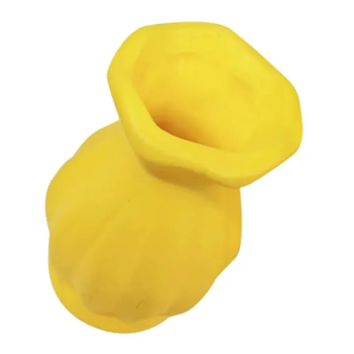 Kisangel Unique Miniature Ceramic Doll Vase for DIY Home Decoration Adorable Flowerpot Model with Smooth Surface for Photography Props and Mini House Decor