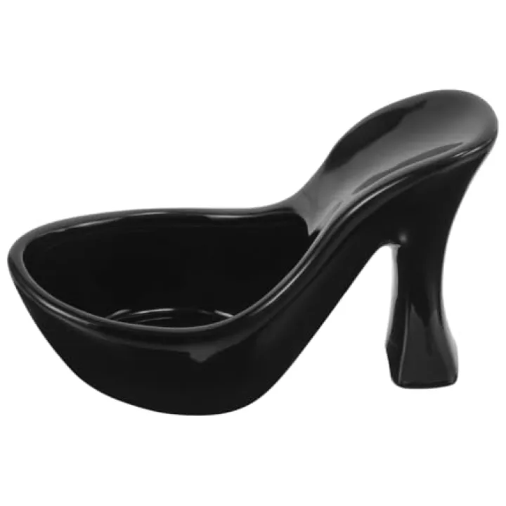 Holibanna Ceramic High Heel Vase Succulent Flower Pot Creative Abstract Planter for Home Office Table Decor 3.46X5.16X2.17 Inches