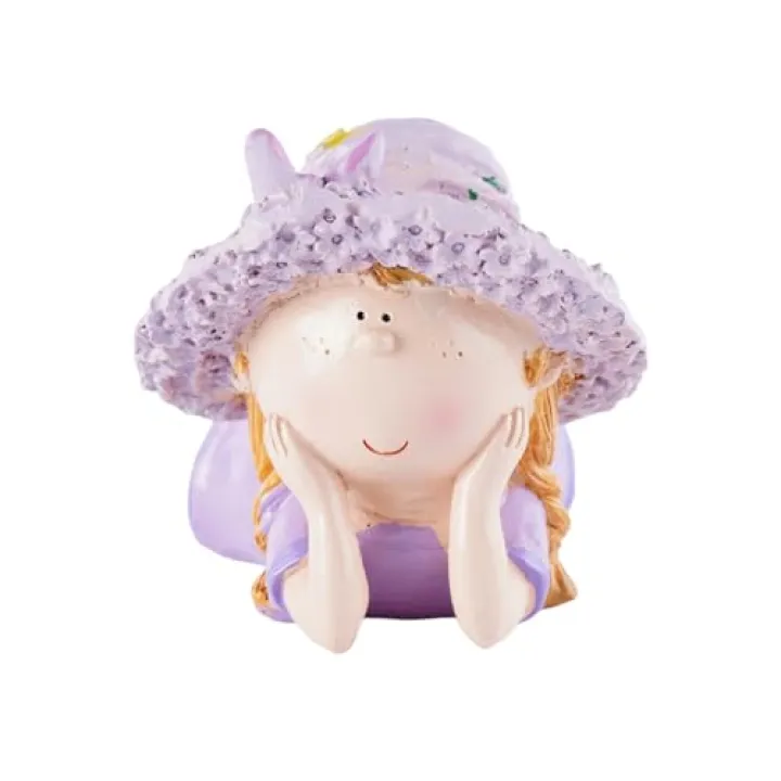 Brizoria Lavender Outdoor Garden Resin Statues, Couple Boy & Girl Figurines, Perfect for Patio, Garden, Courtyard Decoration, Love - Themed Home Decor, Ideal Gift for Mom, Dad, Friends