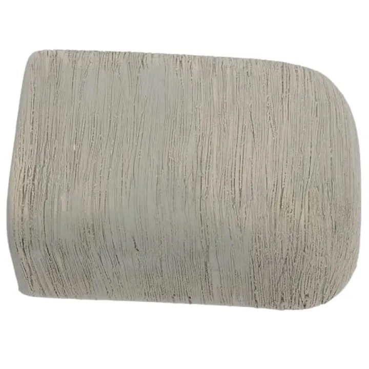 MAGICLULU Gray Rectangular Ceramic Wall Vase Wall Hanging Flower Vase Decor for Home for Living Room and Office Decoration