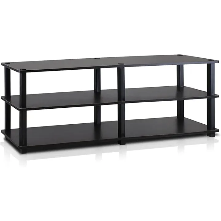 Furinno Turn-S-Tube No Tools 3-Tier Entertainment TV Stands