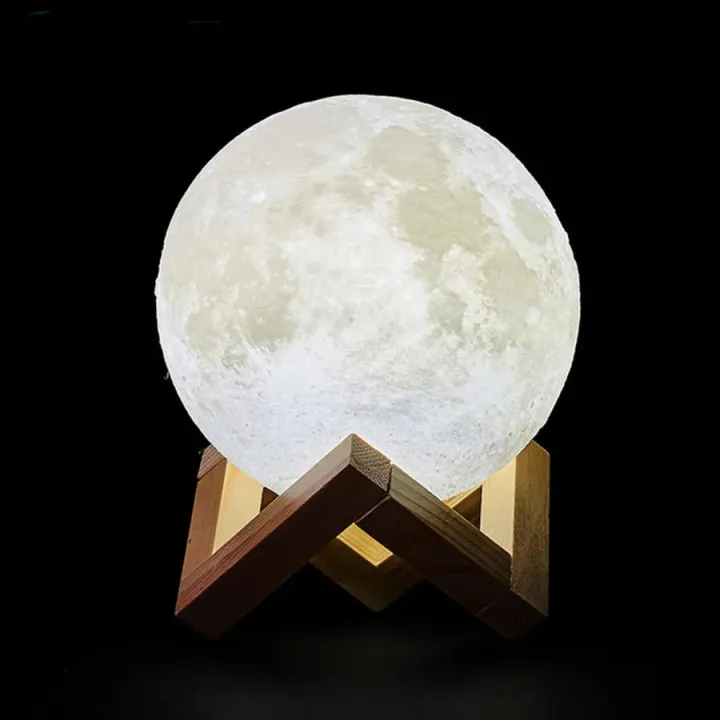 Dropship 3D Print Rechargeable Moon Lamp