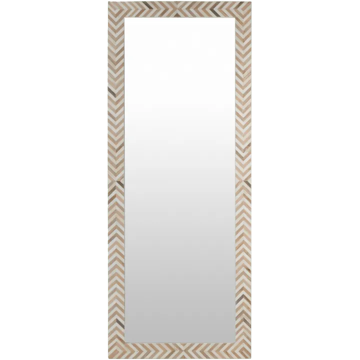 Leigh Mid Century Modern Floor Mirror