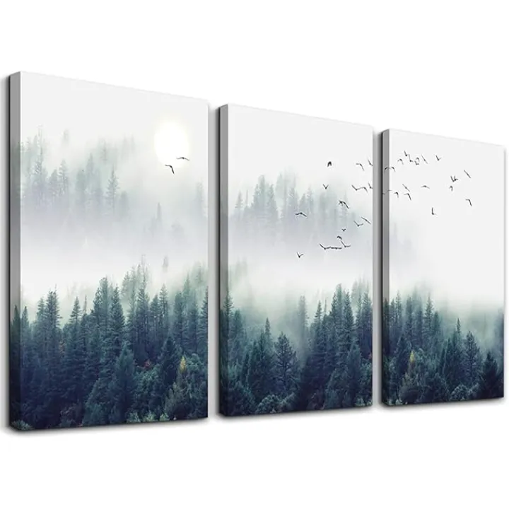3 Piece Canvas Wall Art for Living Room Wall Decorations