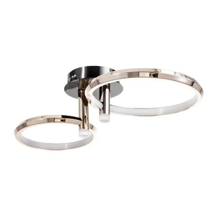 Люстра "Лентес" 2хLED 90Вт золото 60х40х23 см