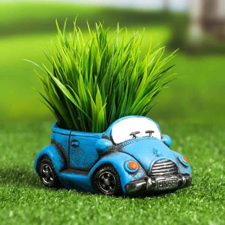 Горшок для цветов Машинка 7,5 см