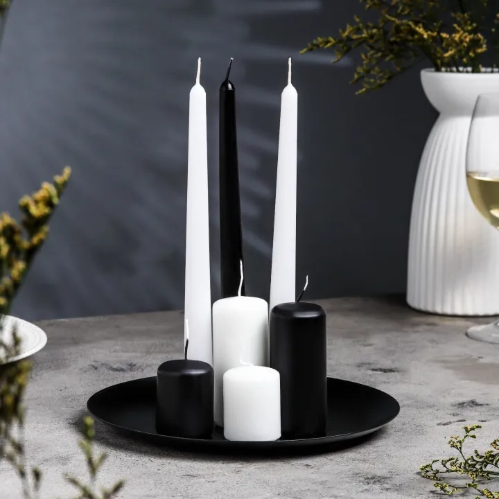 Подсвечник для декора / металл / "Чашка" 22,5х1,6 см