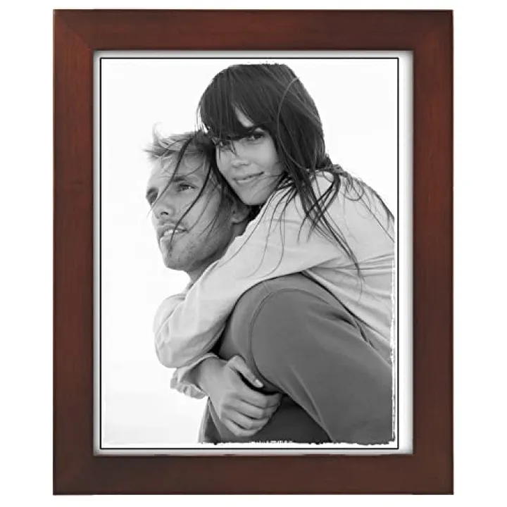 Malden International Designs 697-80 Picture Frame, 8x10, Dark Walnut