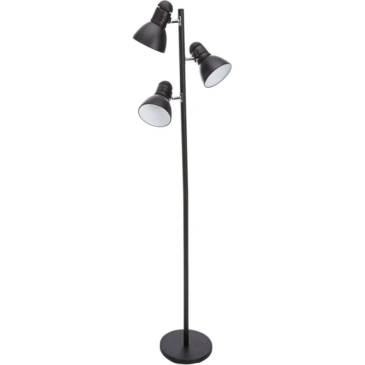 Boston Harbor TL-TREE-134-BK-3L 3-Light Adjustable Tree Lamp, 60 W, A19, Black