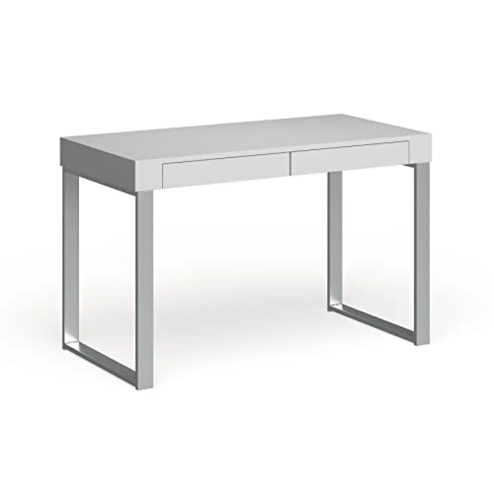 SAFAVIEH Home Collection Barton White and Grey Desk