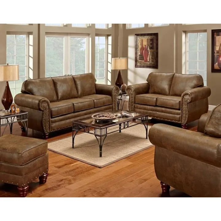 American Furniture Classics 4-Piece Sedona Sleeper Collection Sofa Sleeper, Loveseat, Chair, Ottoman