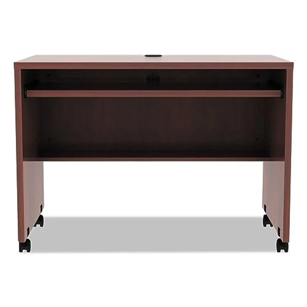 Alera ALE Valencia Mobile Workstation Desk, 41 3/8 x 23 5/8 x 29 7/8, Med Cherry