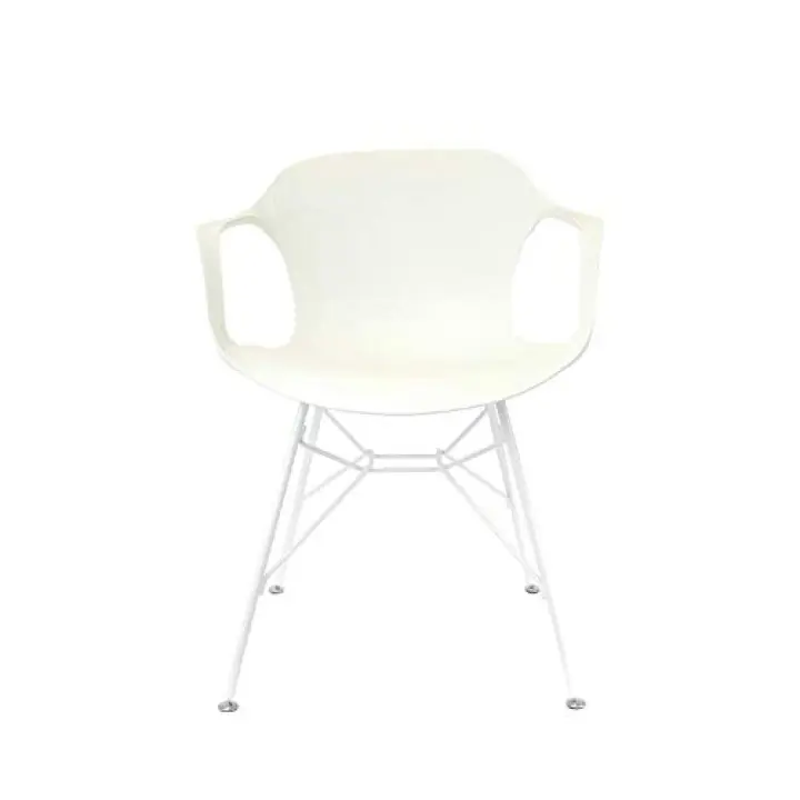 The Home Deco Factory Poltrona, Bianca, Taglia Unica