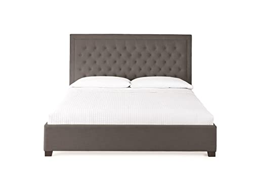 Steve Silver Isadora Queen Bed with Gray ID890QBEDG