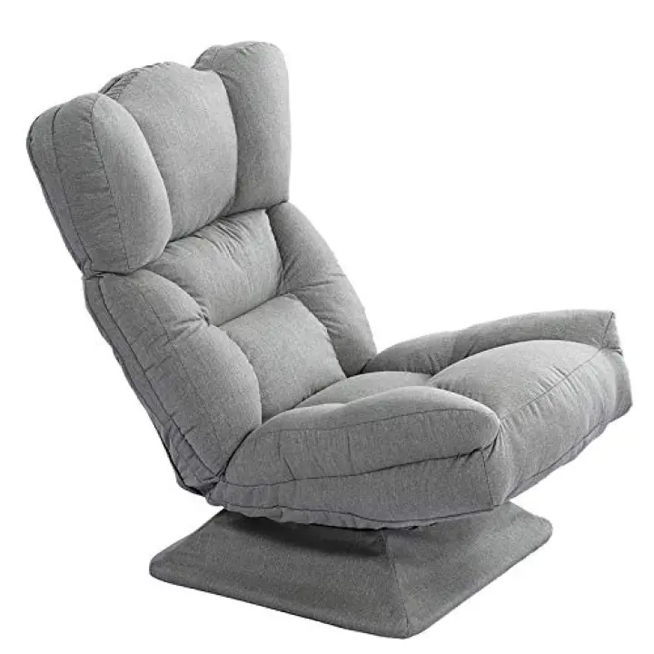 Piccola Sedia per la casa in Stoffa Moon Chair Balcone Tatami Camera Singola Divano Pigro Rotazione Pieghevole