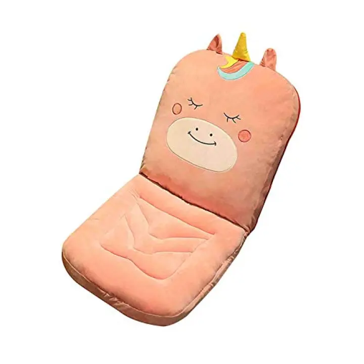 WUTONG Sedie Pieghevoli con Supporto per la Schiena Lettini da Interni e reclinabili Cuscino ergonomico Imbottito per Seduta Tatami Leggero - Disponibile in 6 Colori