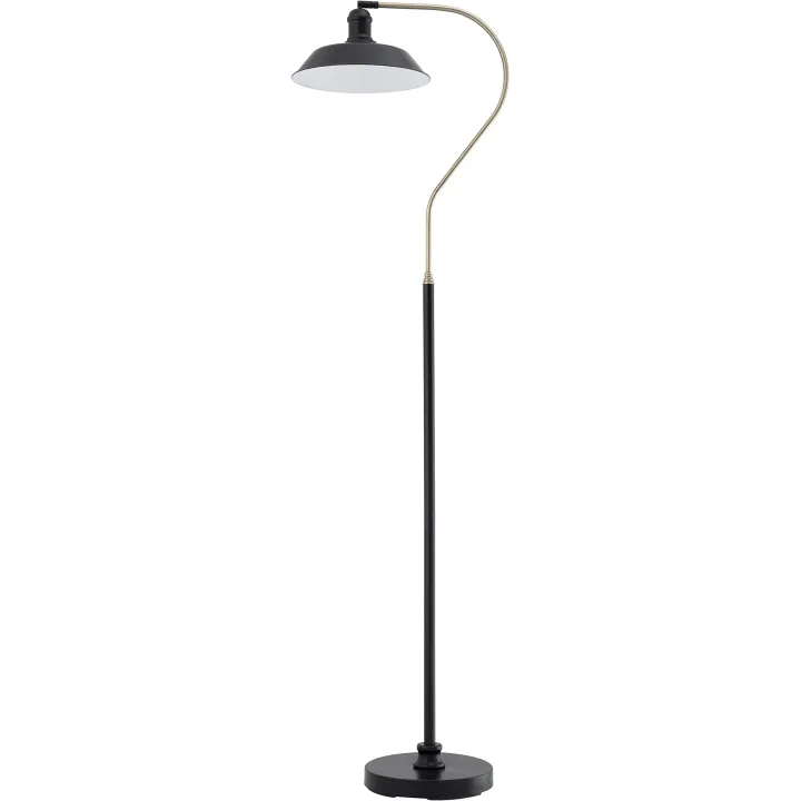 Floor LAMP with Brass Accent