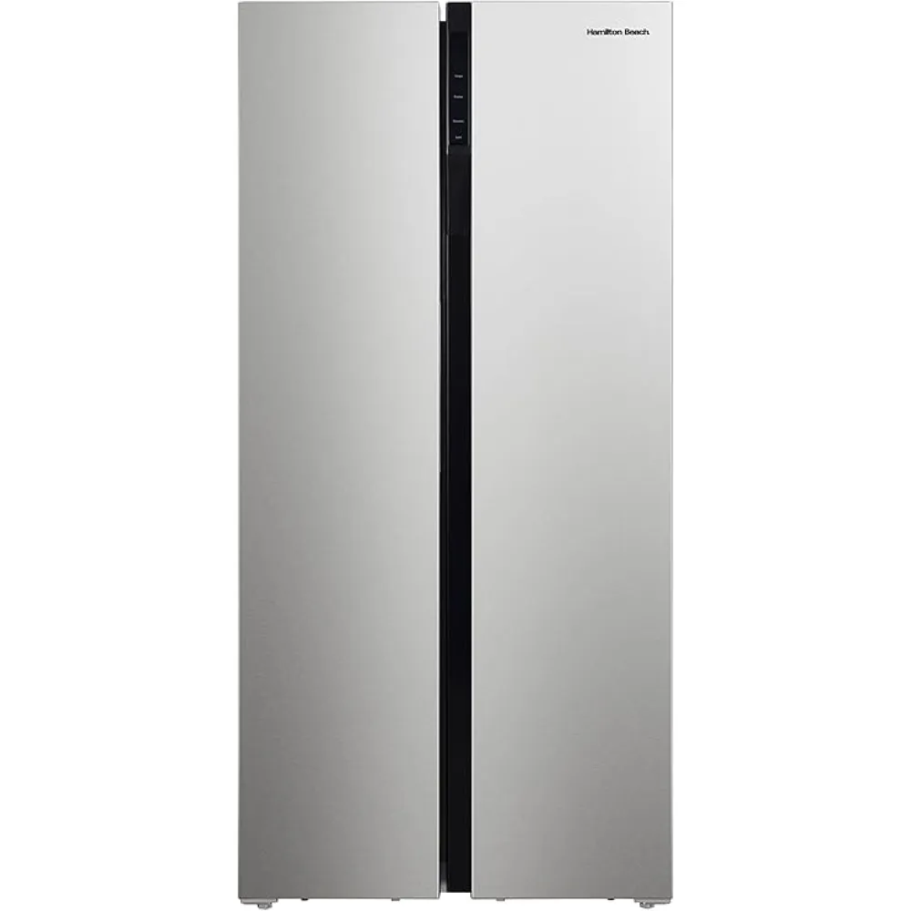 Hamilton Beach HBF2064 20.6 cu ft Counter Depth Full Size Refrigerator, Side Doors, Stainless