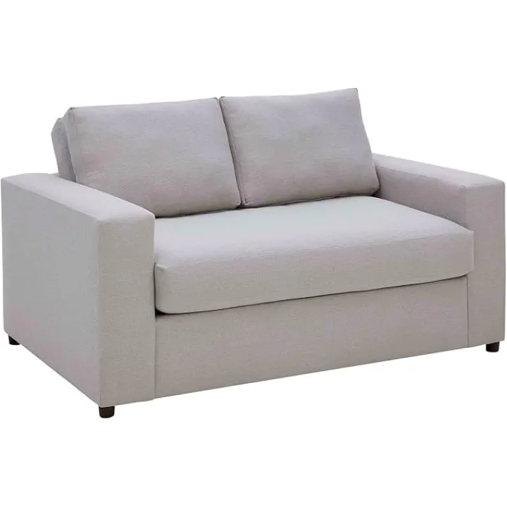 Modway EEI-6190-FGR Avendale Linen Blend Loveseat, Flint Gray Linen Blend