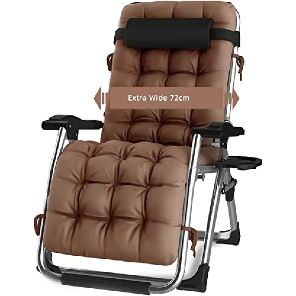 TMXKOOK Chaise Longue A gravità Zero - Regolabile, Portatile E Ammortizzata per Persone Pesanti - Perfetta per Le attività All'Aperto