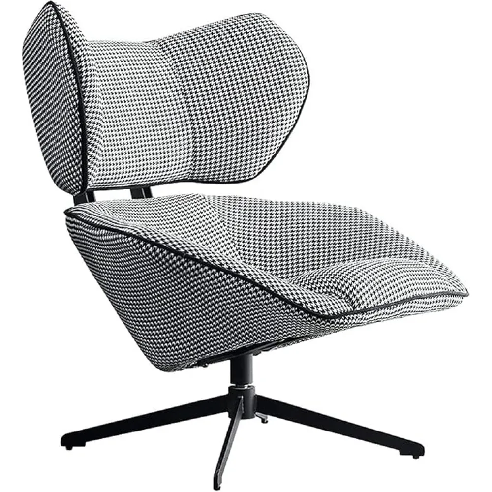 Comfort Office Chair Office Chair Ergonomic Desk Chair Thick Comfortable Cushion Computer Chair for Home Living Room Leisure Chair Firm Seat Cushion