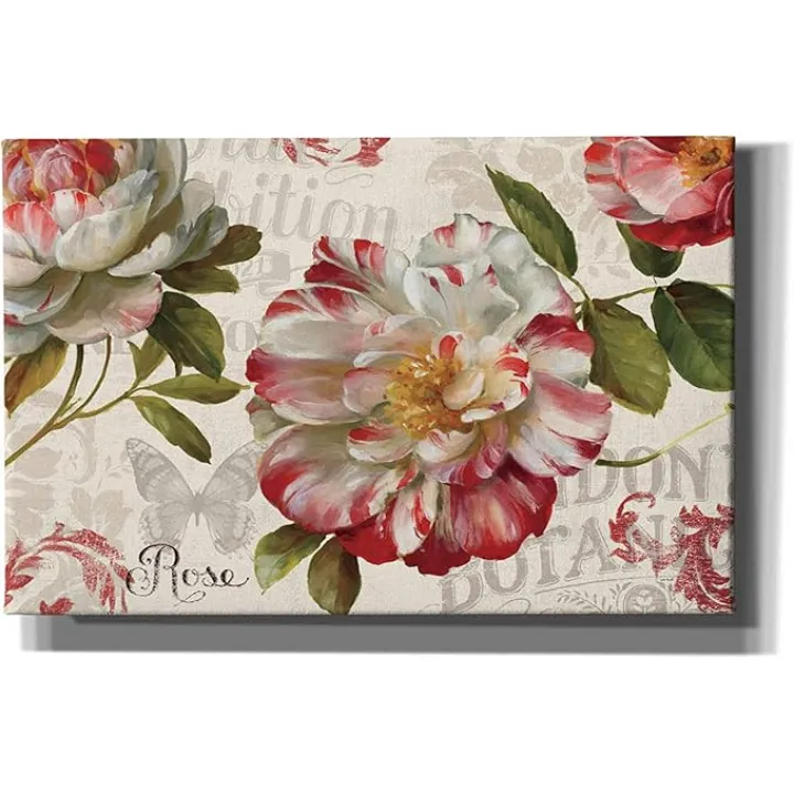 Epic Graffiti 'Spring Flair I' by Lisa Audit, Canvas Wall Art, 40"x26"