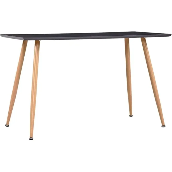 Dining Table Gray and Oak 47.2"x23.6"x29.1" MDF,Kitchen & Dining Room Tables-34.98lbs