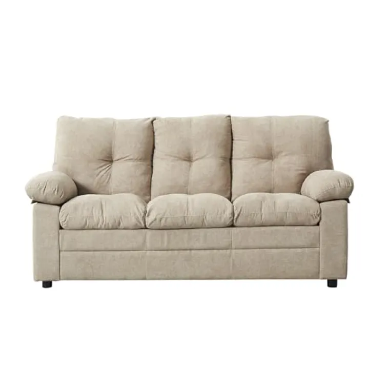 Kingway Inc Sofas, 3 Seat, Light Camel