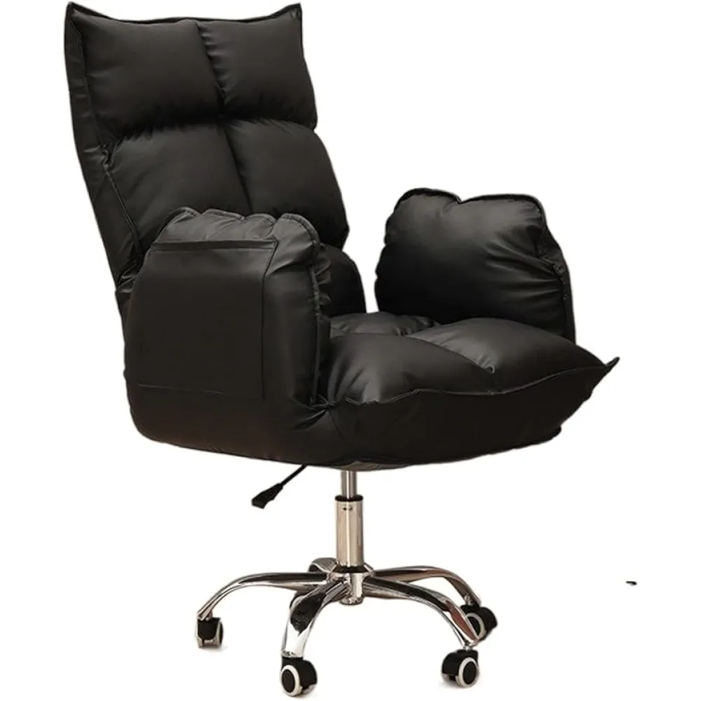 BGY Rolling Chair Leisure Leisure Computer Chair Apartment Home Gaming Chair Study Backrest Office Chair Swivel Lift Armchair Simple (Color : 6) (2)