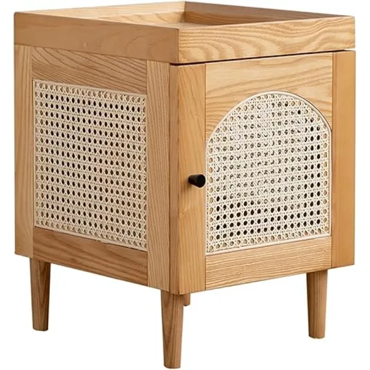 Bedside Table Bedroom Furniture Storage Bedside Table Mini Storage Cabinet(Color:35 * 40 * 50CM)