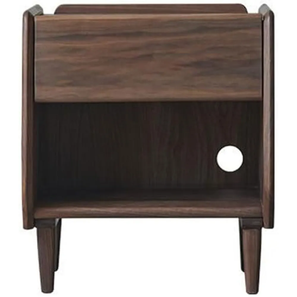 Bedstand Solid Wood Bedside Table, Simple Small Apartment Bedroom Bedside Storage Storage Cabinet Night Stand